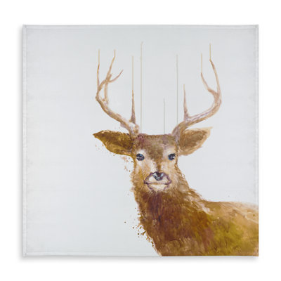 Abstract Deer Tablecloth | Contemporary Indoor Outdoor Decor