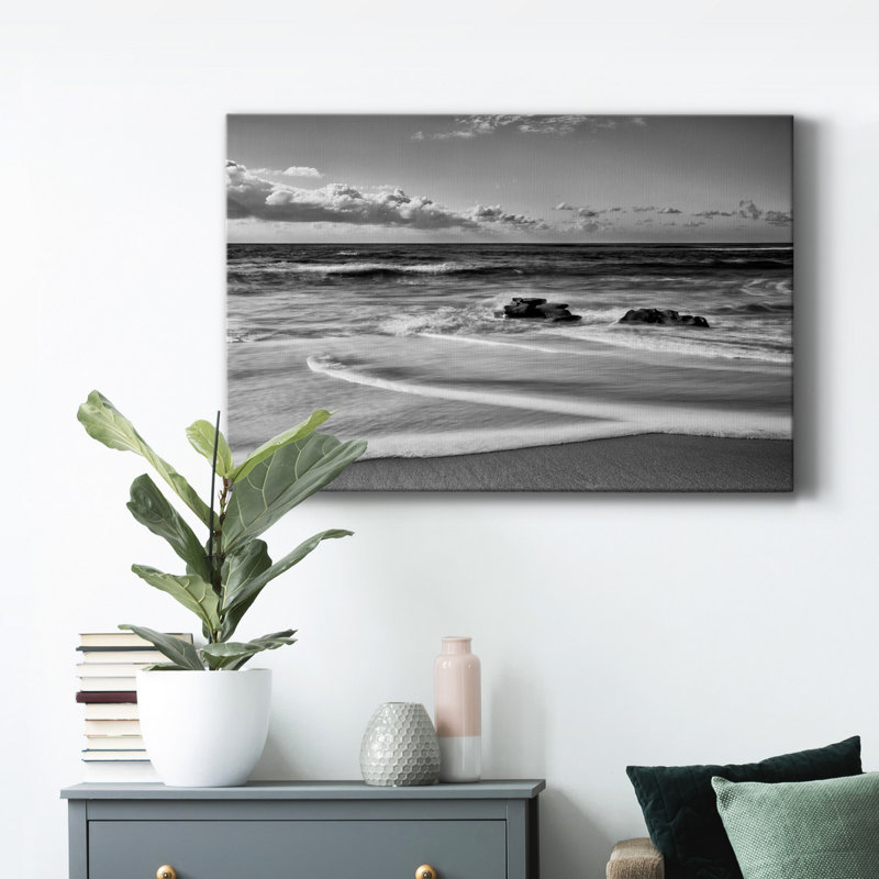 Whispering Sands Beach - Photographie sur toile tendue, H 48 po x l 32 po x P 1 po