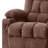 Adair Massage Swivel Rocker Recliner Chair With Vibration Massage And Heat For Living Room With Rocking Function And Side Pocket, 2 Cup Holders, USB Charge Port-1225070822