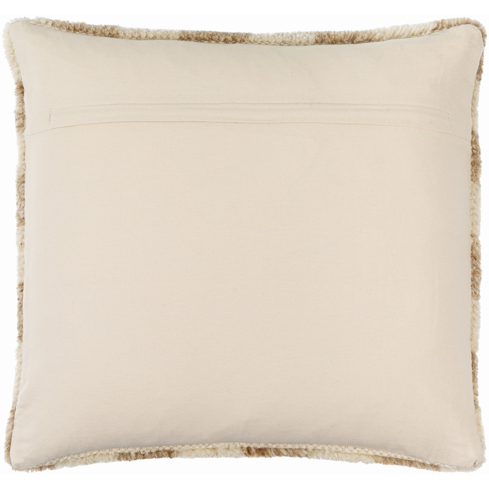 Villere Throw Pillow, Tan, 20"H x 20"W, Down