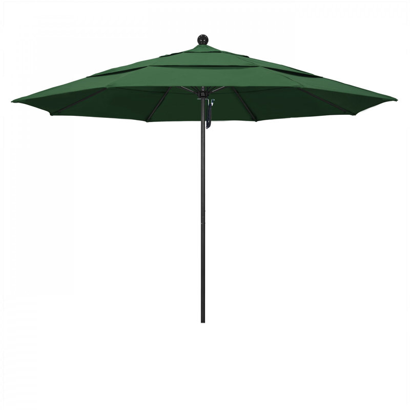 Parasol de marché 11 pi Nassau, Performance vert forêt