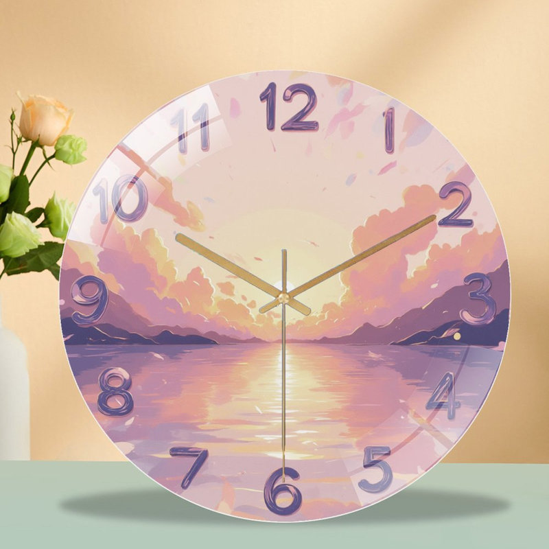 Horloge murale 12 po