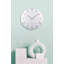 Horloge murale blanche Dome45 (17,7 po)-69178001