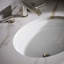 Serif Metal Oval Undermount Bathroom Sink-442512008