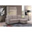 Ashlyn 84" Light Gray Reversible Sleeper Sectional Sofa With Storage Chaise, USB Charging Ports And Pocket