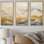 «Alpine Mountain Harmony I - Landscape Mountains», ensemble de reproduction d'art mural
