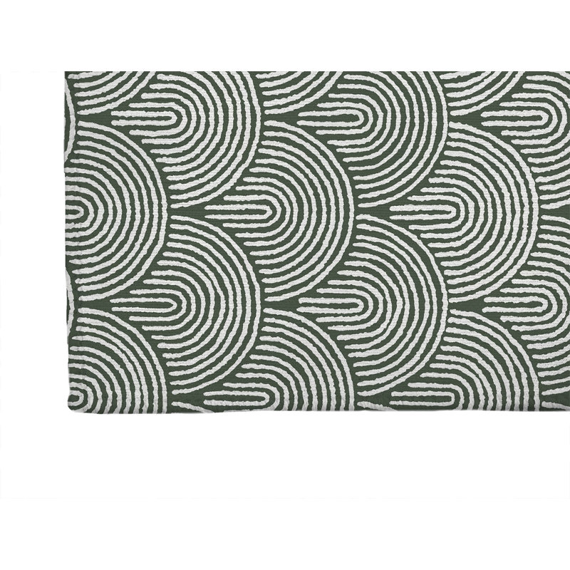 Tapis d'extérieur antidérapant Rolling Humps, Tapis de couloir 2 pi 6 po x 8 pi