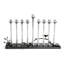 Black Orchid Menorah
