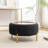 Miajah Upholstered Round Storage Ottoman-1328330034