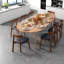 Ensembles de table de salle à manger extensible (doit inclure la table et la chaise), bois moderne