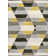 Fayma Retro Diamonds Geometric Yellow/Gray/Cream Rug