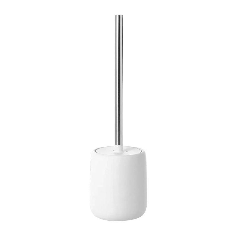 Sono Free Standing Toilet Brush, White