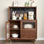 Buffet en bois de noyer massif-118760841