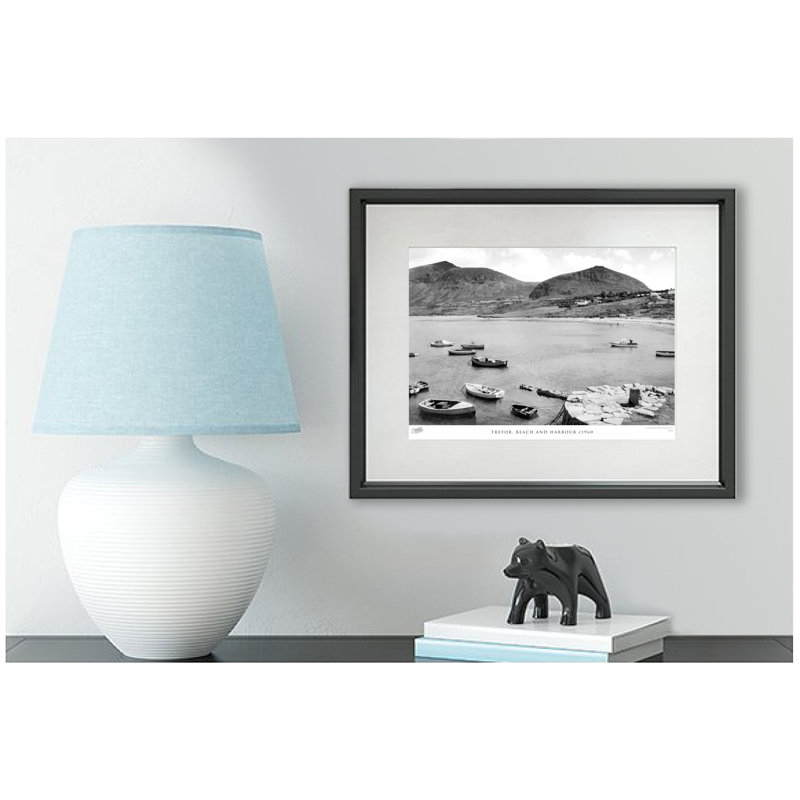 Trefor, Beach And Harbour C1960 by Francis Frith - Single Picture Frame Print, 60cm H x 80cm W x 2.3cm D