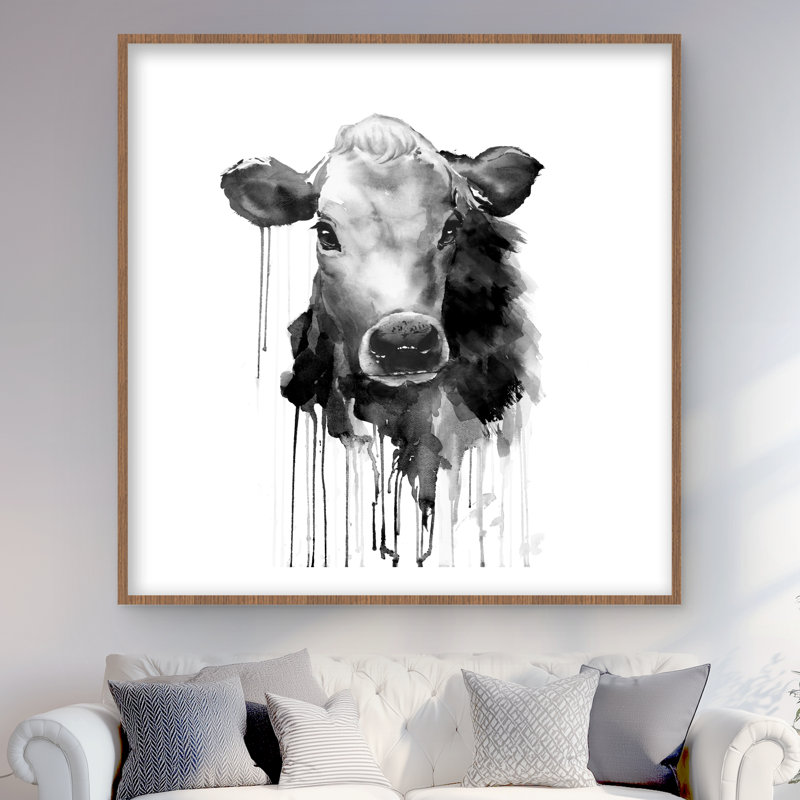 Imprimé mat pour la maison Jersey Cow