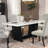 Soldado Faux Marble Top Dining Table