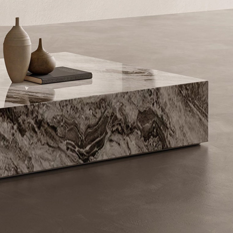 Light luxury minimalist design coffee table