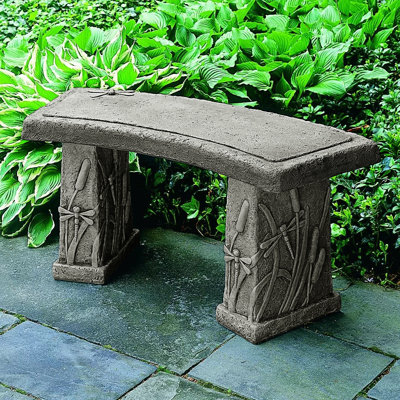 Gillis Concrete Outdoor Bench
