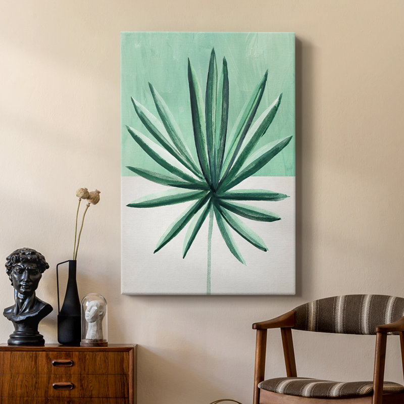 Verging Palm IV - galerie sur mesure, H 18 po x l 12 po