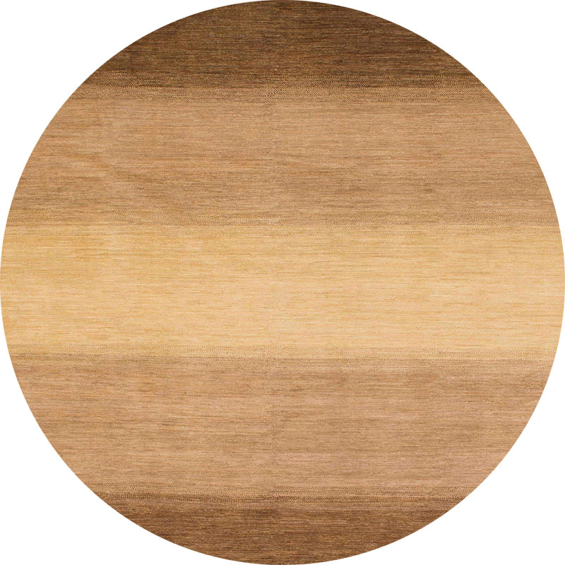 Tapis abstrait moderne 1570, Rond 5 pi
