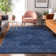Premium Machine Washable Prisco Navy Rug