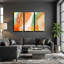 « Copperhead Row » de Delores Naskrent, triptyque mural, 152 x 102 cm-1080219607