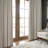Faux Linen Thermal Blackout Curtains for Bedroom & Living Room Curtains - Single Panel Drapes (1 Panel)-1270076458-1270076459