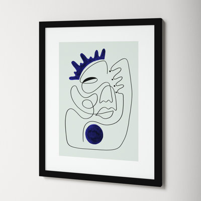El Rey Print by Shatha Al Dafai