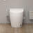 Piedmont Elongated Smart Toilet with Bidet Function, Heated Seat, Touchless Flush, Pre-Wetting, Soft-Closing, Night Light (Remote Included)