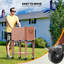 Winado Chariot à roulettes détachable pour l'extérieur-125304908