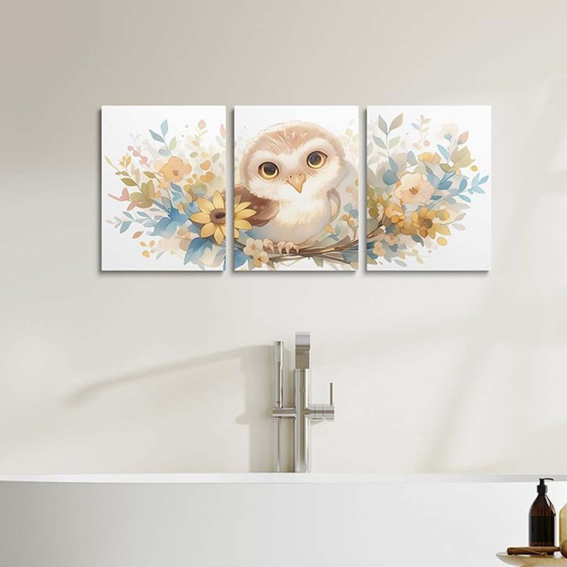 3 Piece Wrapped Canvas Print