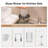 30 Inch Brushed Nickel Waterfall Kitchen Sink Set, 304 Stainless Steel Single Bowl Family And Bar Sinks With Full Accessories