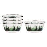 Forest Glen Enamelware Cereal Bowl