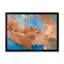 «Blue and Brown Luxury Abstract Fluid», peinture sur toile-67323057-67323067