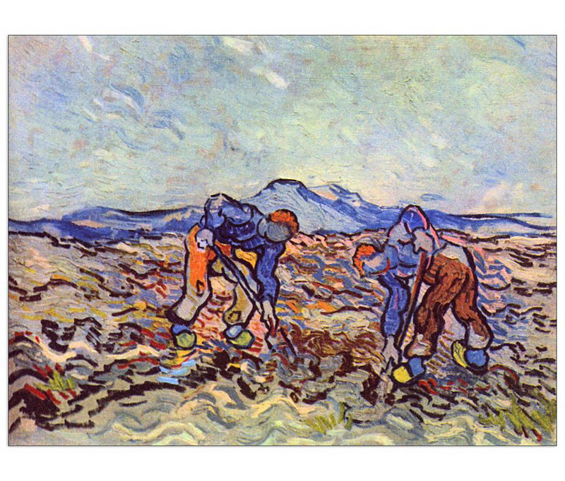 Vincent Van Gogh - Wrapped Canvas Painting, 60cm H x 80cm W x 1.8cm D
