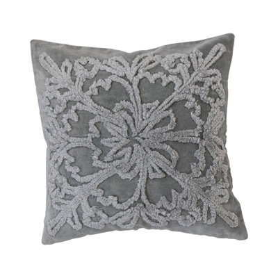 Housse de coussin carré en coton 