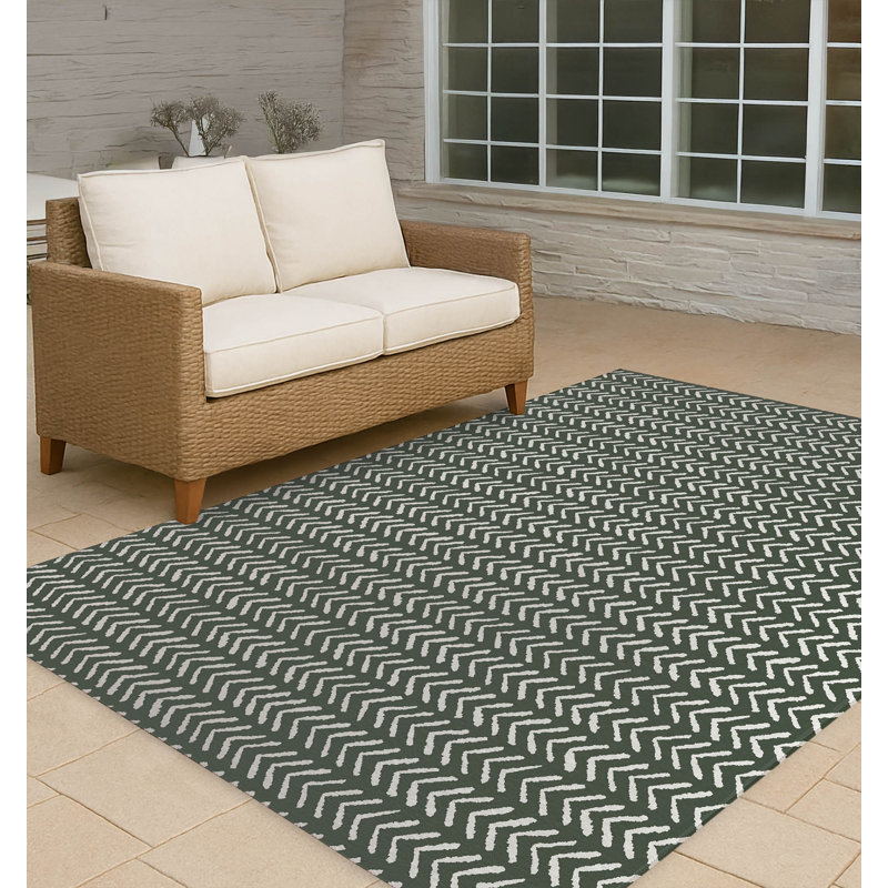 Tapis d'extérieur antidérapant Tribe Way, Rectangulaire 3 pi x 5 pi