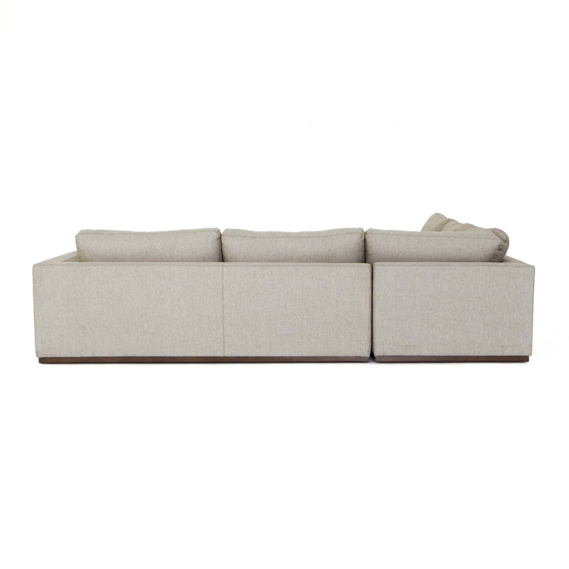 Colt Sectional, Aldred Silver-Aged Sienna