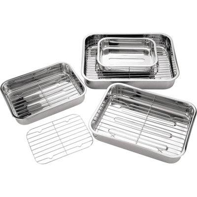 Belfry Kitchen Rhine Stainless Steel Roasting Pan