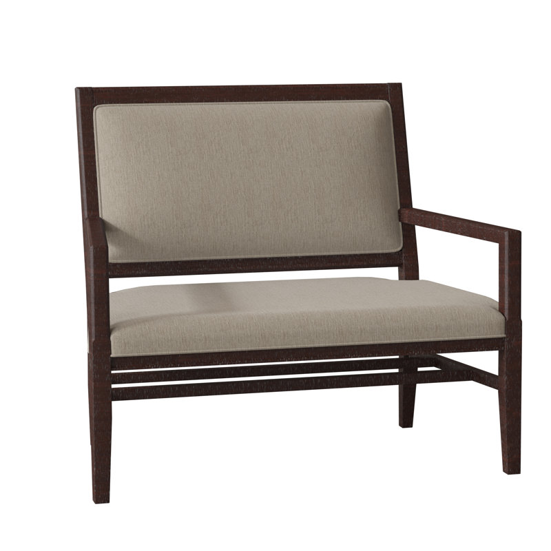 Fauteuil l 34 po Brady, Espresso, 9401 Ivoire