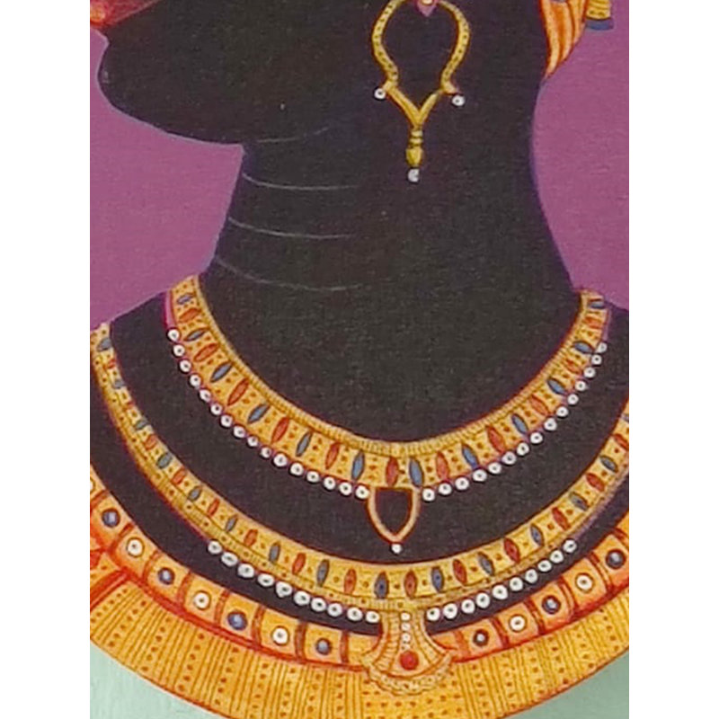 Peinture Shrinathji | Acrylique sur toile | Par Bhaskar Lahiri