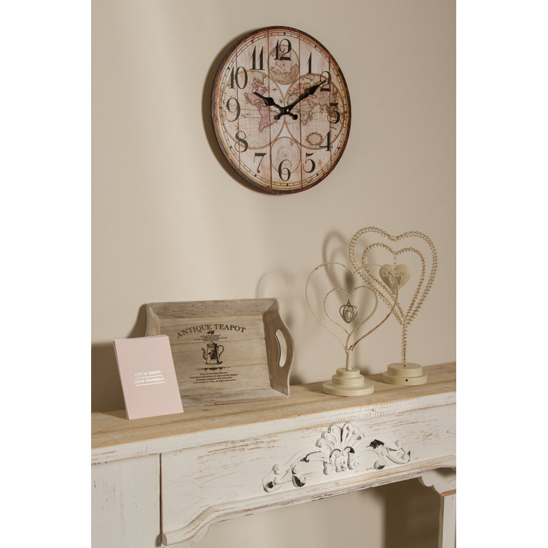 Crandall Wood Wall Clock