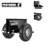 Pentagon Tools Drywall Cart - Holds up to 600lbs - Door Dolly with 10-inch Inflatable Wheels