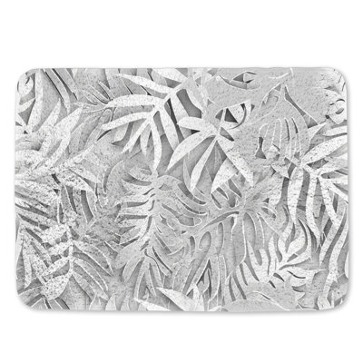 Tapis de bain en microfibre / microsuède