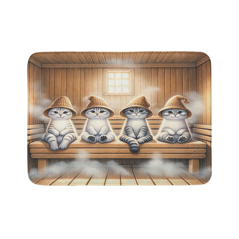 Abieyuwa Non-Slip Bath Mat