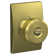 F Series Bowery Keyed Entry Knobset with Century Rosette