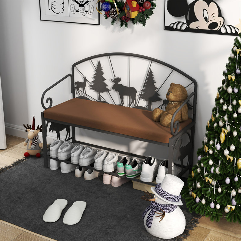 Banc à chaussures pour vestibule
