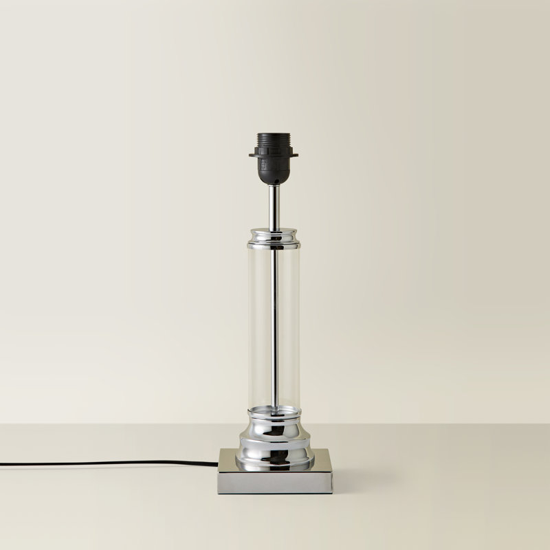 Chalk Metal Lamp Base Lamp