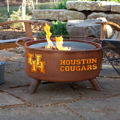 Collegiate Series Round Steel Fire Pit