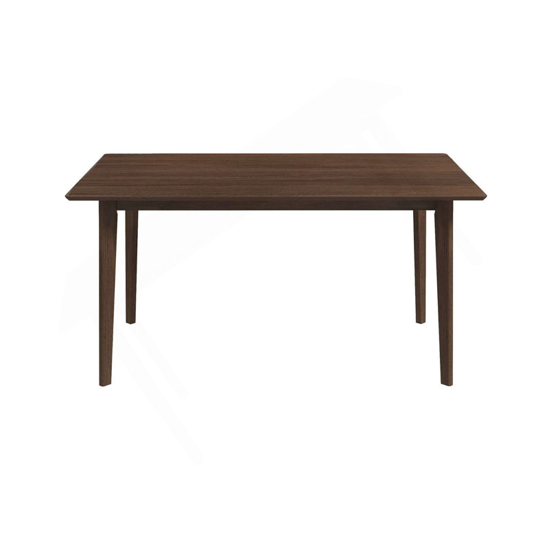Carlos Wood Dining Table, Brown